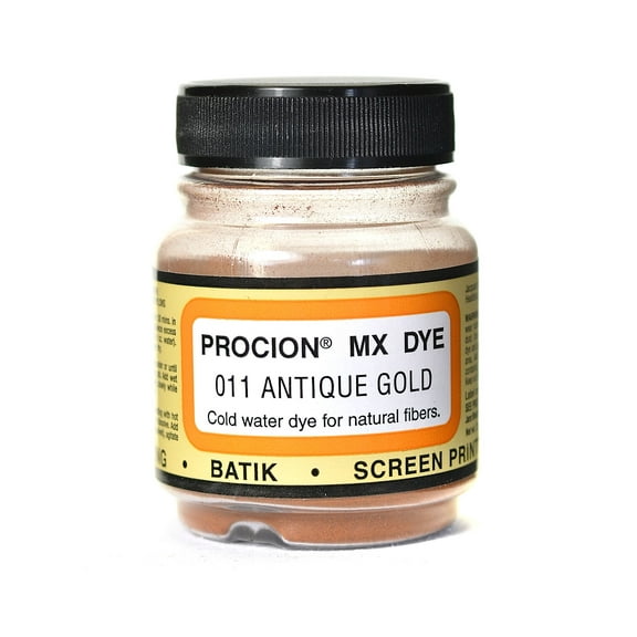 Procion MX Fiber Reactive Dye antique gold, 011, 2/3 oz. (pack of 3)