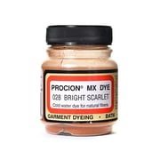 Procion MX Fiber Reactive Dye bright scarlet, 028, 2/3 oz. pack of 3