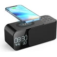 thumbnail image 1 of Prociv Alarm Clock Radio with Wireless Charging & Bluetooth Speaker,Dimmable LED Display with Fast Charging Port,12 Soothing Sounds,8 Sounds Dual Alarm,Alarm Clock for Bedroom,Home, 1 of 8