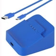 thumbnail image 1 of Prociv Charging Station Dock & Charging Cable Cord for Xbox Elite Wireless Controller Series 2, Charging Set for Xbox One Elite 2 Controller (Blue), 1 of 6