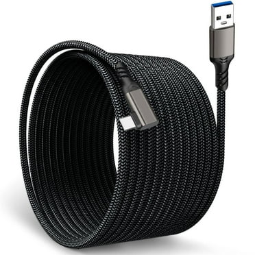 Prociv Compatible for Oculus Quest 2 Link Cable 16.4FT, VR Headset Cable for Oculus Quest 2 / Quest 3, USB 3.0 to TYEE C High Speed Data Transfer Charging Cord for Gaming PC & USB C Chargers