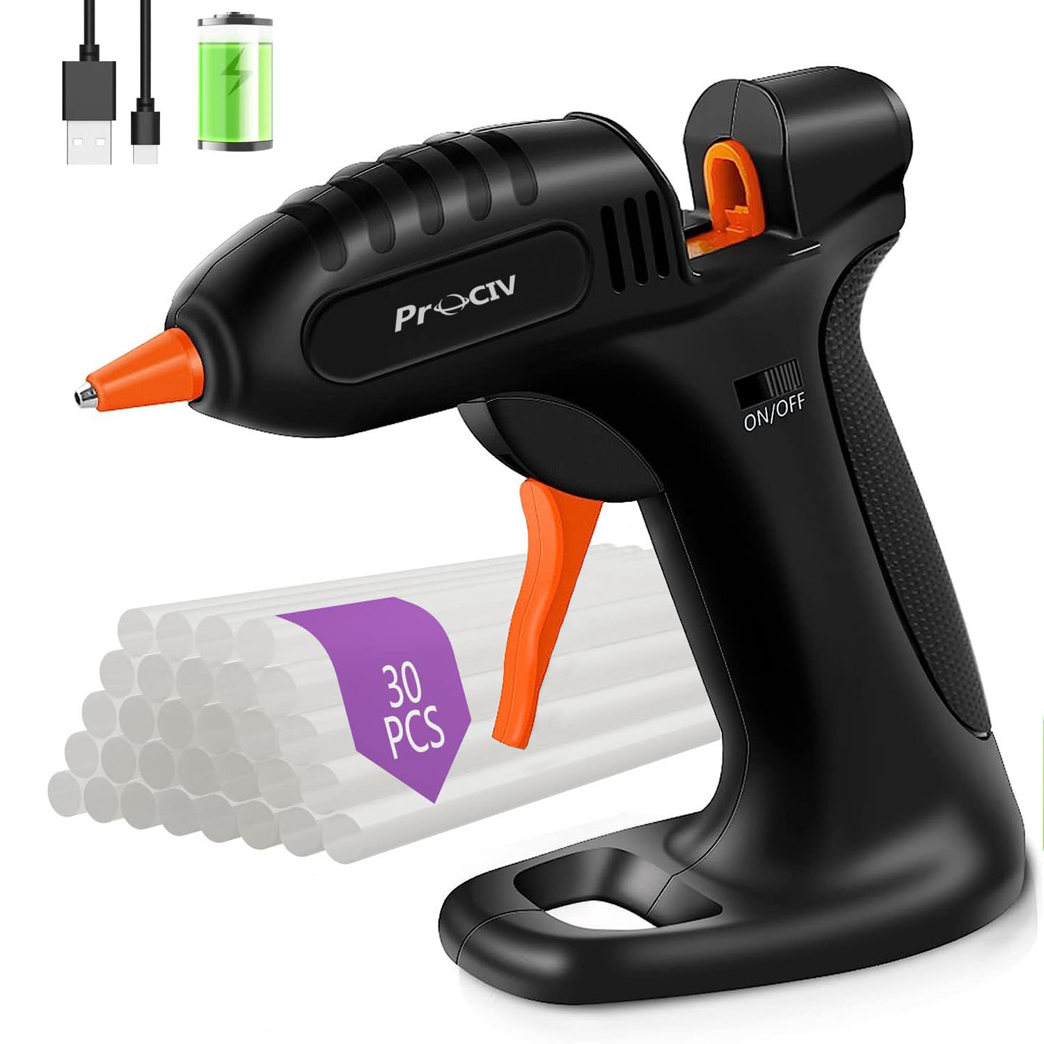 AdTech 10 Watt High Temperature Mini Glue Gun