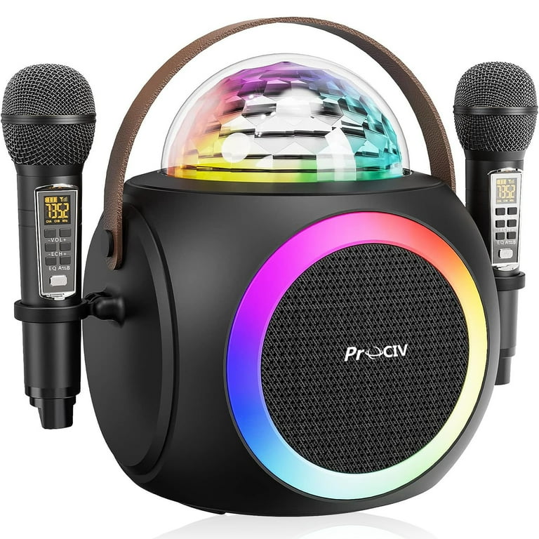 Disco Ball Sharper Image Wireless Led Tailgate Speaker Sharper