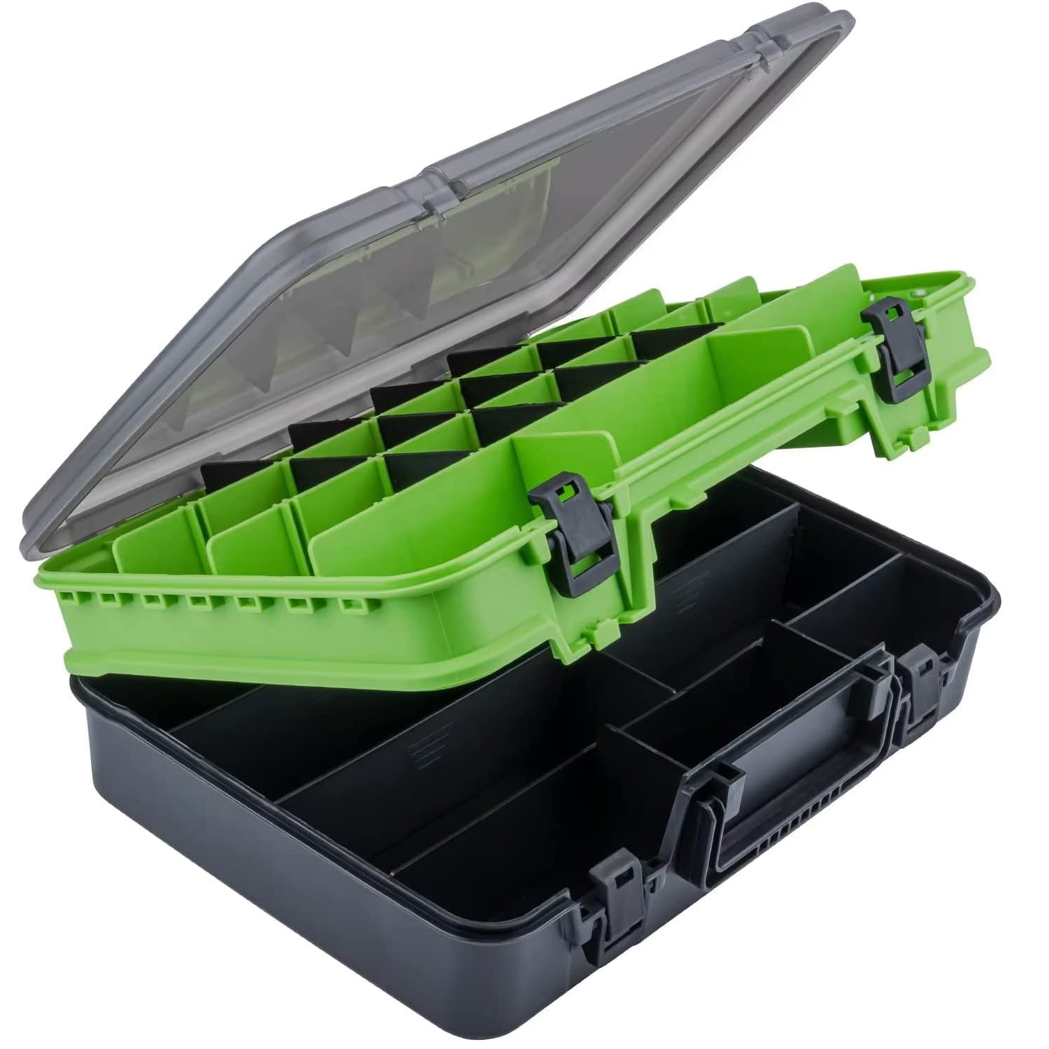 Prociv Large Tackle Box Double Layer Tackle Box Organizer Storage