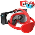 thumbnail image 1 of Prociv Newest VR Headset for Nintendo Switch2 Model, 3D VR Glasses with Adjustable Lens for Virtual Reality Gaming Experience, Switch VR Labo Goggles Headset for Nintendo Switch2(White Blue), 1 of 10