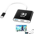 thumbnail image 1 of Prociv Switch 2 TV Dock, Replacement for Nintendo Switch 2 Dock Support 4K/60HZ HDMI Output/USB3.0 Port/PD 100W(Black White), 1 of 7