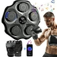 thumbnail image 1 of Prociv Upgrade Music Boxing Machine, Smart Bluetooth Interactive Wall-Mounted Punching Trainer with Black Gloves, Home Workout & Agility Training Equipment for Kids and Adults, 1 of 8