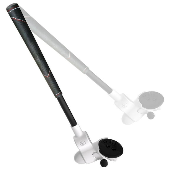 Prociv VR Golf Club Attachment Compatible with Meta/Oculus 3s/ Quest 3 Controller, Non-Slip VR Golf Handle Grips 90 Degree Keep Tracking for Golf VR Games (for Right Controller)
