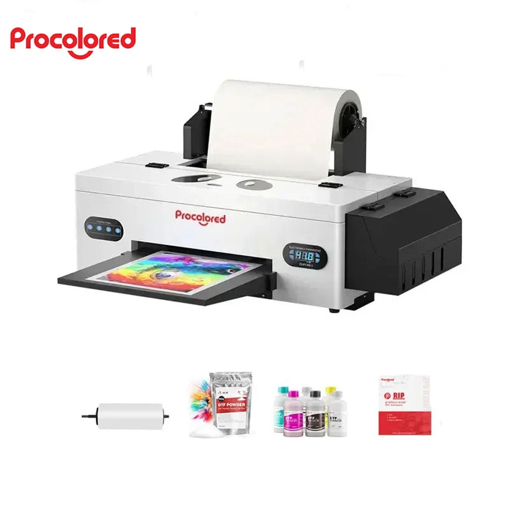 Procolored A3+ DTF L1800 Printer F13 Panda DTF Transfer Printer Combo ...