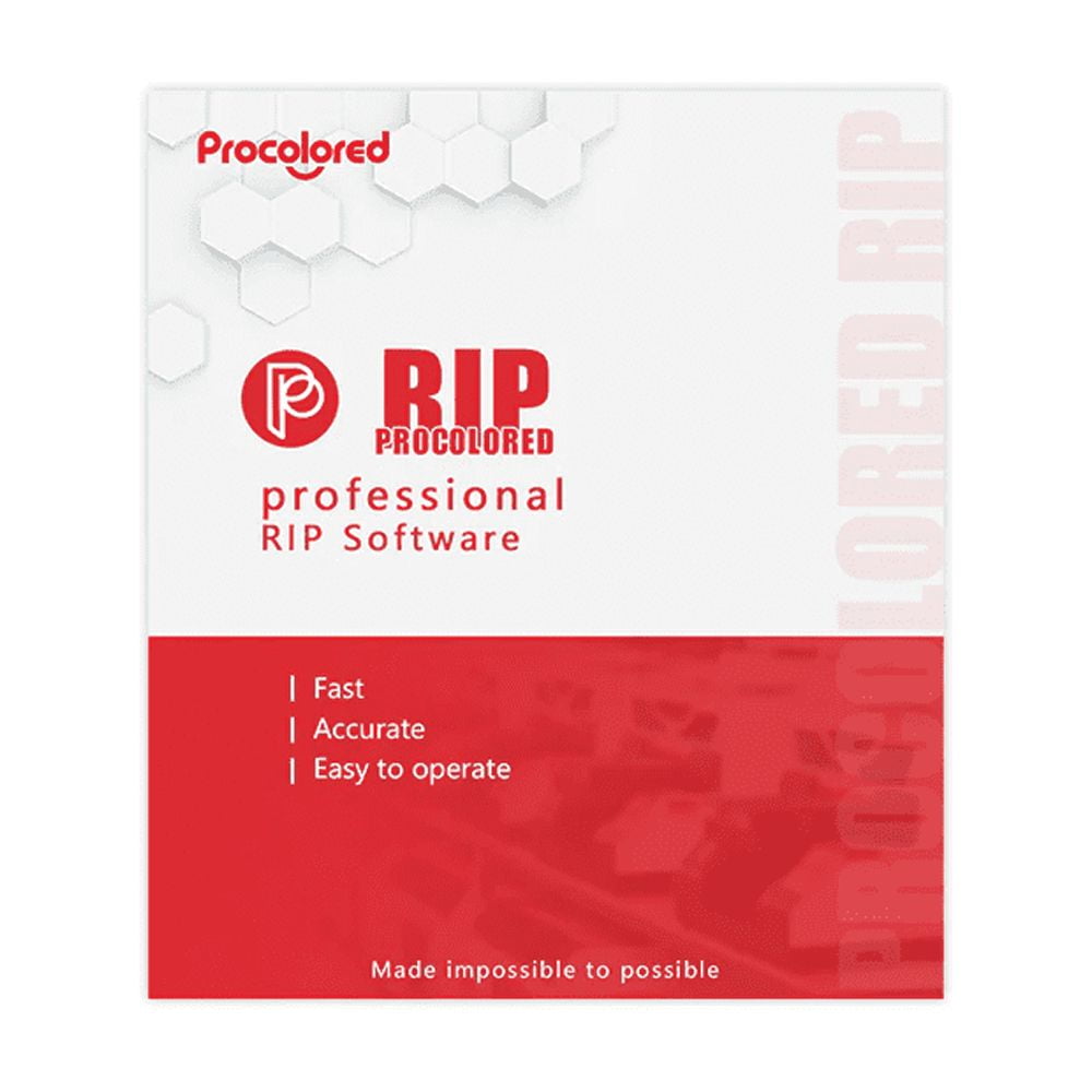 Procolored Professional RIP Software for A3, A3+, A4 DTF Printers with