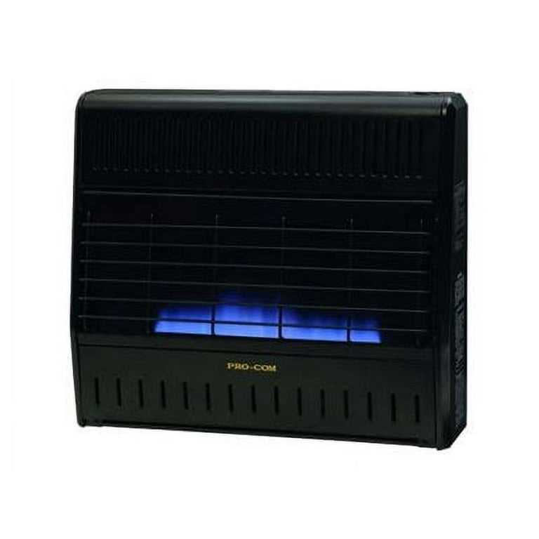 Natural Gas Heater Vent Free Blue Flame 30000 Propane Heater