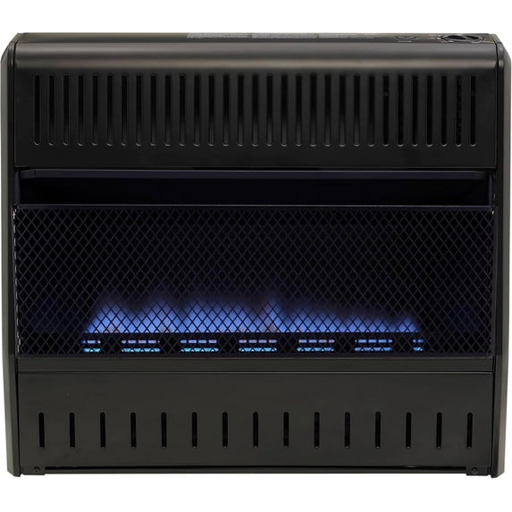 Procom Dual Fuel Vent less Blue Flame Garage Heater - 30,000 BTU, T-Stat Control - Model# MNSD300TGA