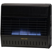 Procom MNSD300TGA 30,000 BTU Dual Fuel Blue Flame Heater - Black