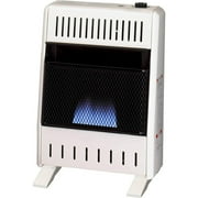 Procom Heating Liquid Propane Vent Less Blue Flame Heater with Base Feet -10,000BTU T-Stat Control Model-ML100TBA-B