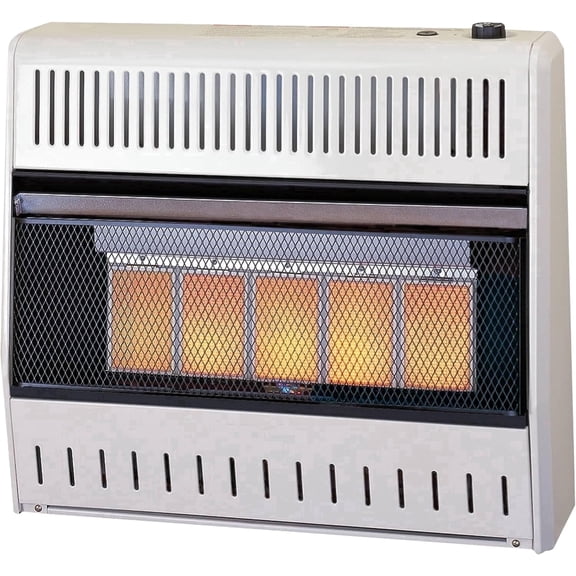 Procom Heating Liquid Propane Vent Less Infrared Plaque Heater with Base Feet- 25,000 BTU T-Stat Control-Model# ML250TPA-B