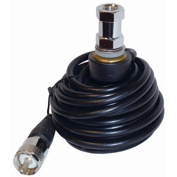 Procomm 18' TERMINATOR COAX WITH MOLDED PL259 CONNECTOR HS818TN