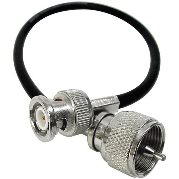 Procomm 1SHBN Single BNC Male to PL259 Adaptor