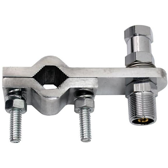 Procomm JBC332SH Skinny Double Groove Horizontal Aluminum Mirror Mount with SO239 Stud