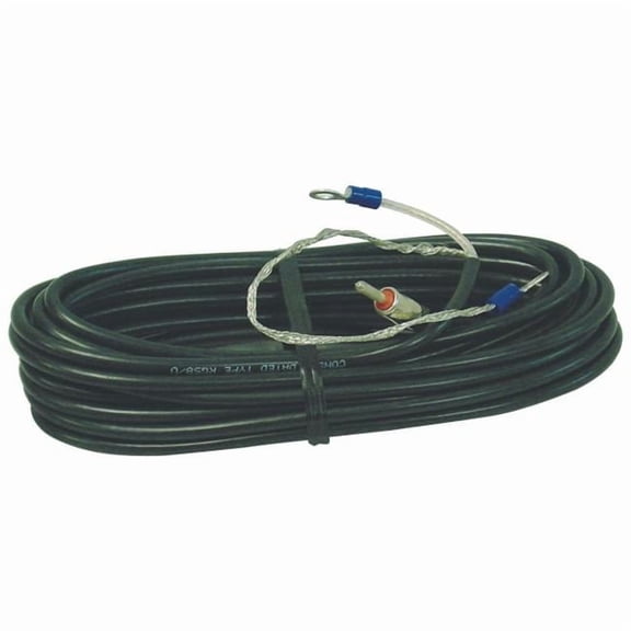 Procomm PL25XJM 25 ft. RG58U Coax Cable with Motorola Plug & Ring Terminals