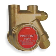 Procon 3/8 Brass Rotary Vane Pump, 112 Max. Flow GPH - 141A100F11AA 250 CA3