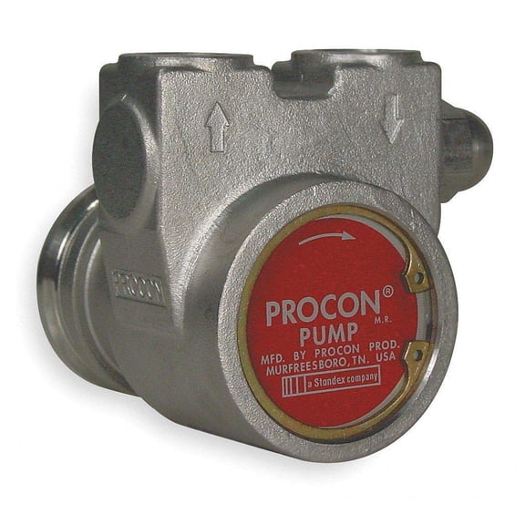 Procon 3/8" Stainless Steel Rotary Vane Pump, 154 Max. Flow (GPH) - 103A140F31RA 250 CA3