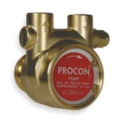 Procon Pump, Rotary Vane, Brass, HP at 250 PSI 3/4 hp 114B190F11BA 250
