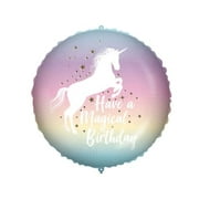 Procos Soccer Party Round Foil Balloon - 18" | Sports-Themed Party Decoration