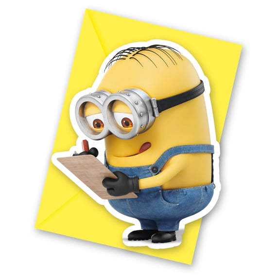 Procos Minions Birthday Party Paper Invitations 6 Count