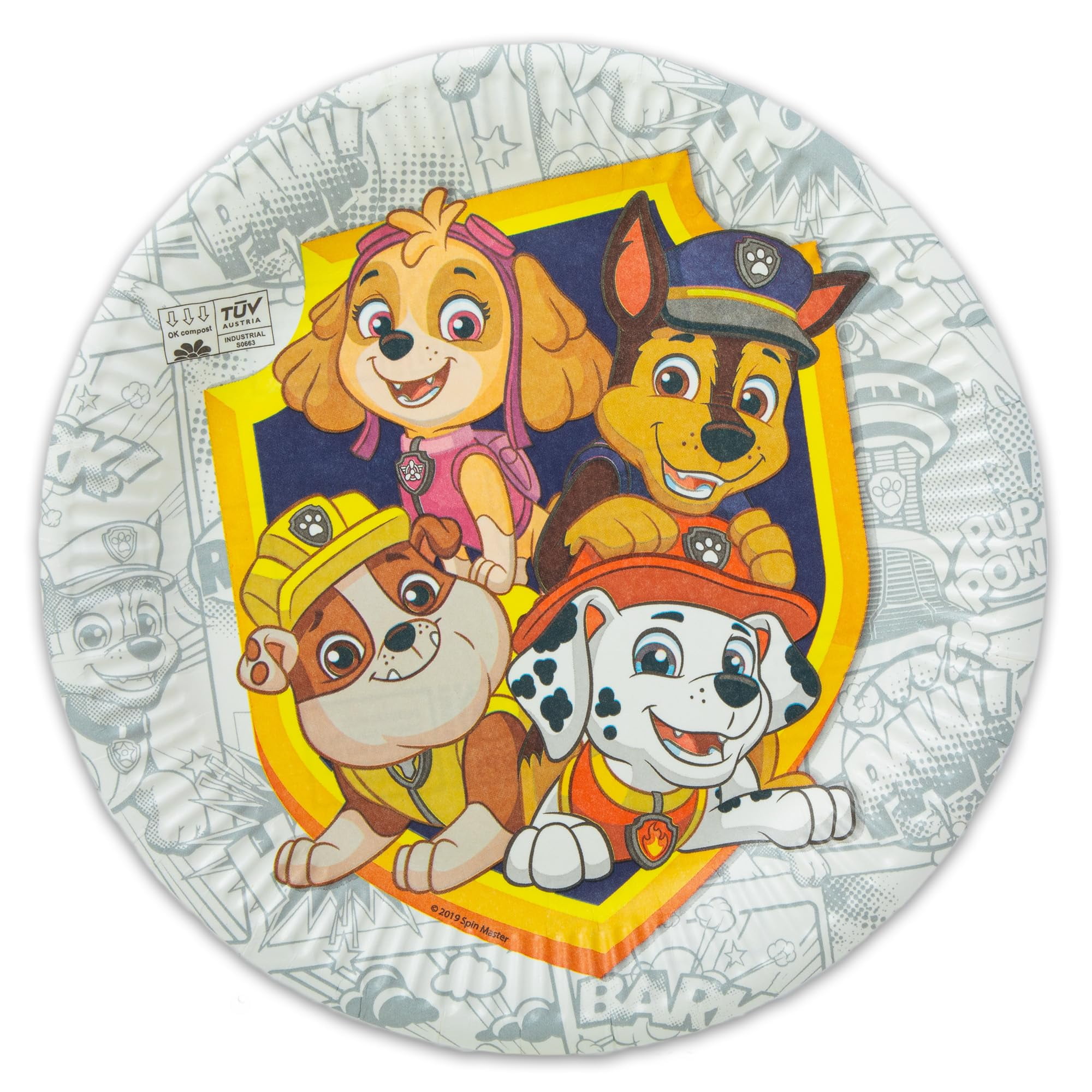 Paw Patrol Geburtstagshüte – Set Mit 6 Stück, Ca. 15,8 Cm Hoch – Bunte Mottoparty-Deko Für Kinder