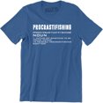 thumbnail image 1 of Procrastifishing Noun - Funny Outdoor Fish Lover Men's Tee, 1 of 4