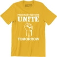 thumbnail image 1 of Procrastinators Unite Tomorrow College Party Humor Funny Men's T-Shirt, 1 of 4