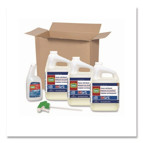 Comet Cleaner with Bleach Liquid One Gallon Bottle 3/Carton 02291CT