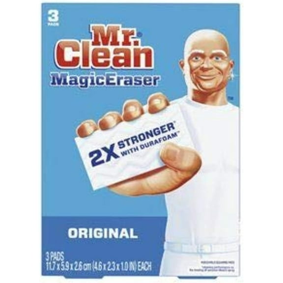 Mr. Clean Magic Eraser Cleaning Sponge - Multipurpose Pads - 3 Count