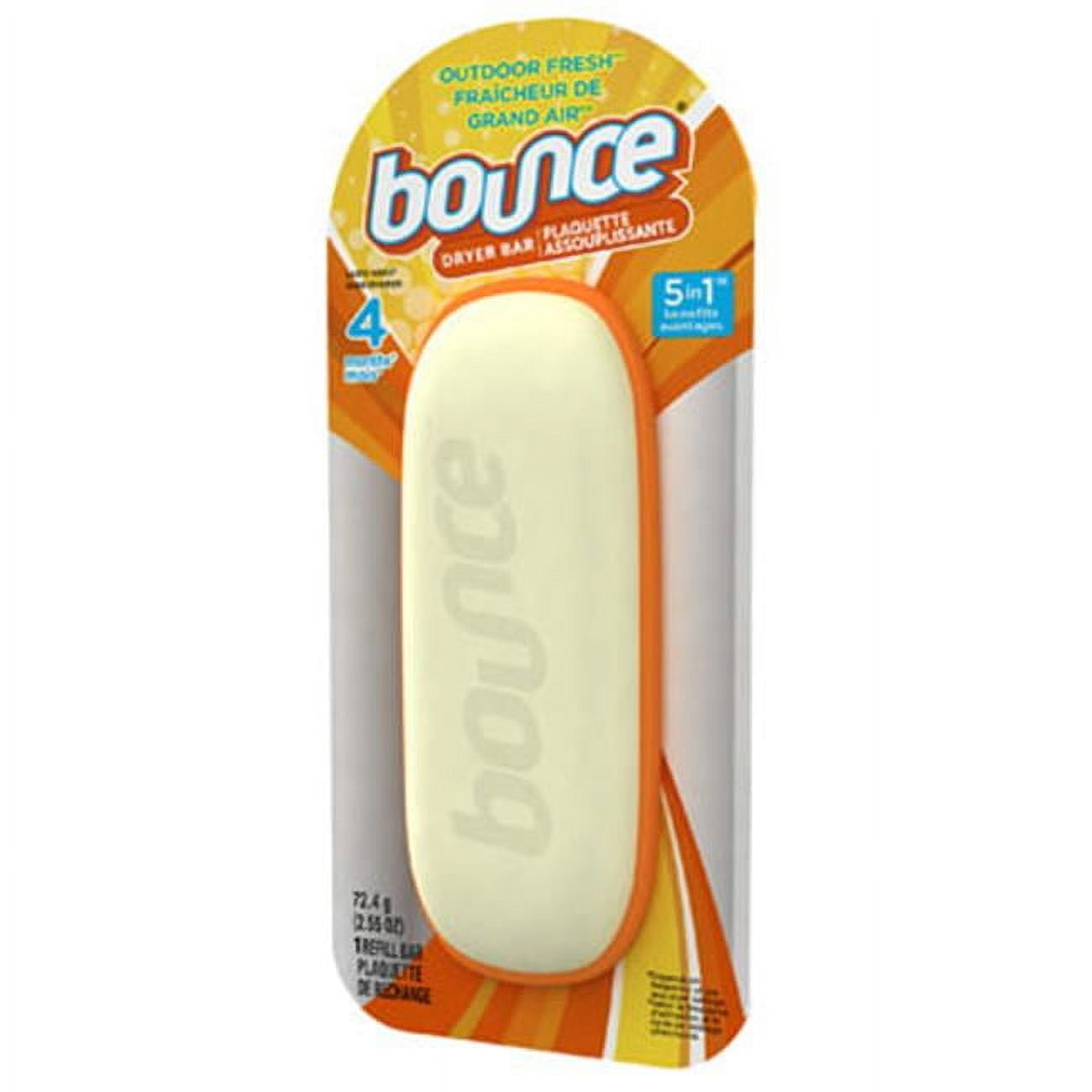Bounce 85018 4 Month Refill Outdoor Fresh Scent Dryer Bar
