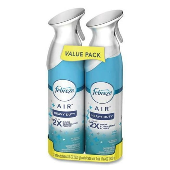 Procter & Gamble Air Freshner - Crisp Clean - 8.8 oz Aerosol Spray - Pack of 2