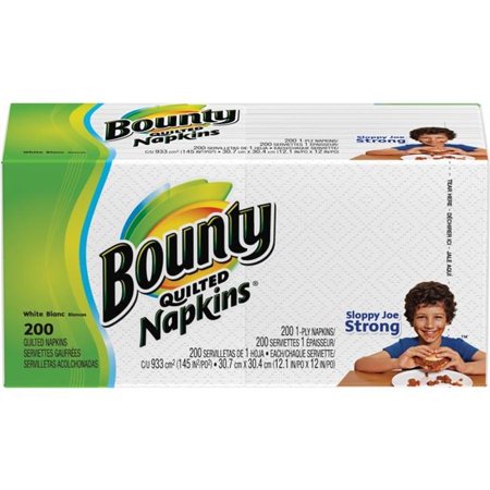 Procter & Gamble Bounty Quilted Napkins - Pack of 8