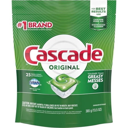 Procter & Gamble Cascade Original Detergent Pacs