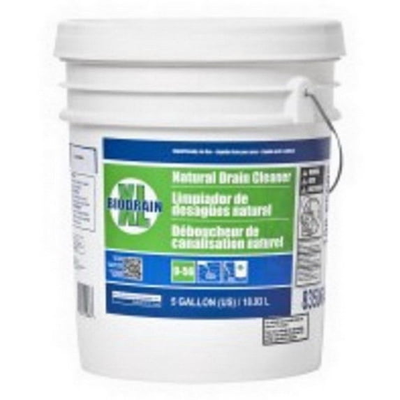 Procter & Gamble DCT Bio Drain XL Natural Cleaner Dark Green, 5 gal. Pail, Fresh Active, Liquid | 1 Each