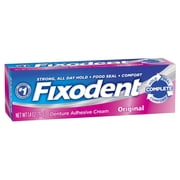 Fixodent Denture Adhesives Cream, Original - 1.4 Oz Case of 24