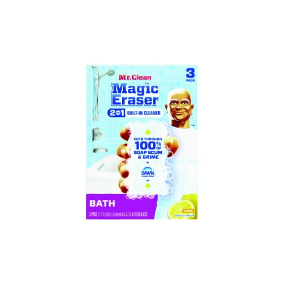 Procter & Gamble Mr. Clean Magic Eraser 2-in-1 Built-In-Cleaner Bath Sponge