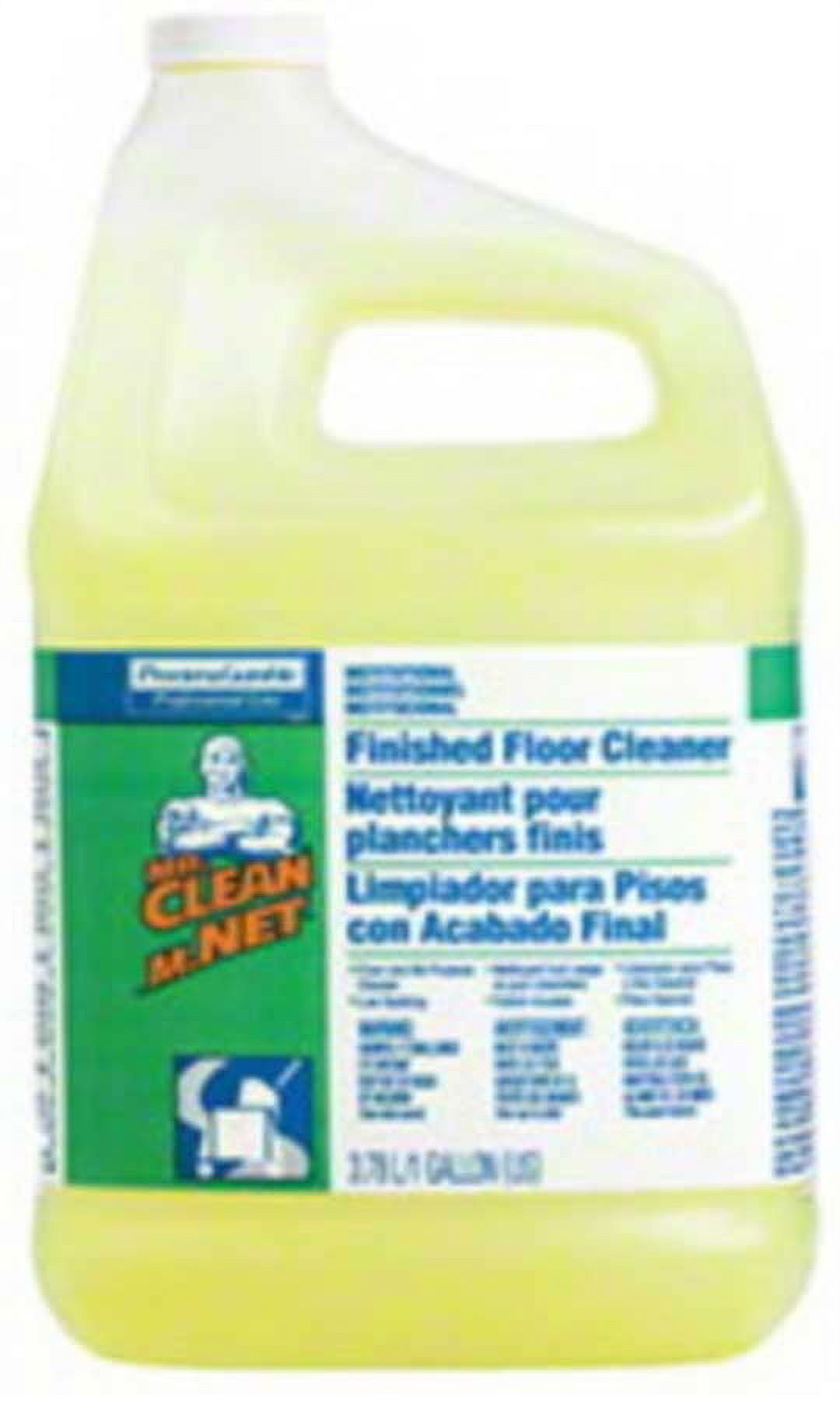 Mr. Clean 1 Gal. Lemon Scent Finished Floor Cleaner (Case of 3) PGC02621CT  - The Home Depot
