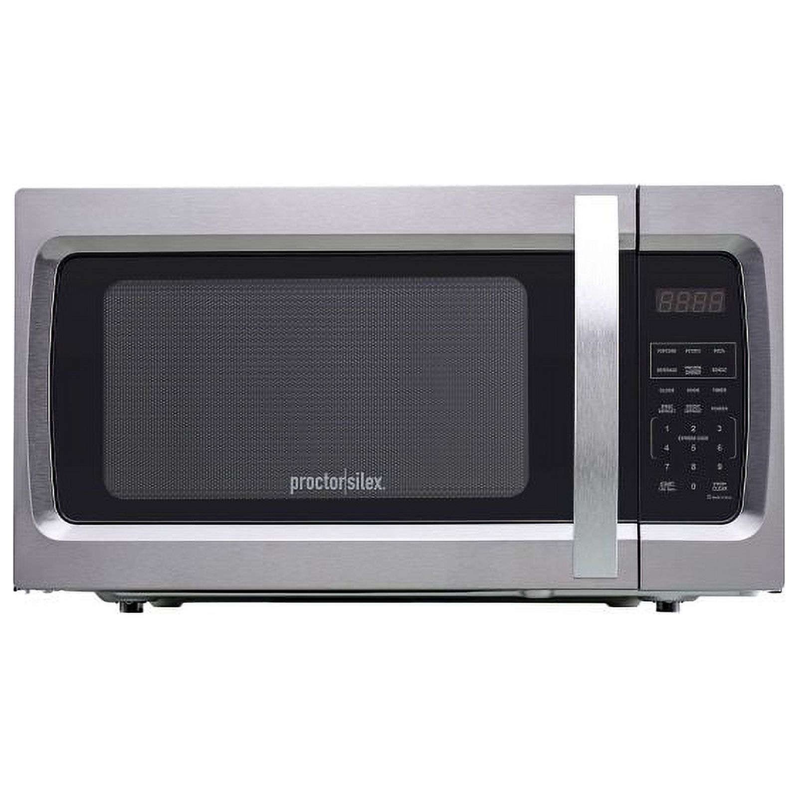 Proctor Silex 1.3 cu ft 1100 Watt Power Microwave Oven, Black