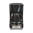 thumbnail image 1 of Proctor Silex 12-Cup Programmable Drip Coffee Maker Machine with Glass Coffee Pot, Cafetera, Black, 1 of 8