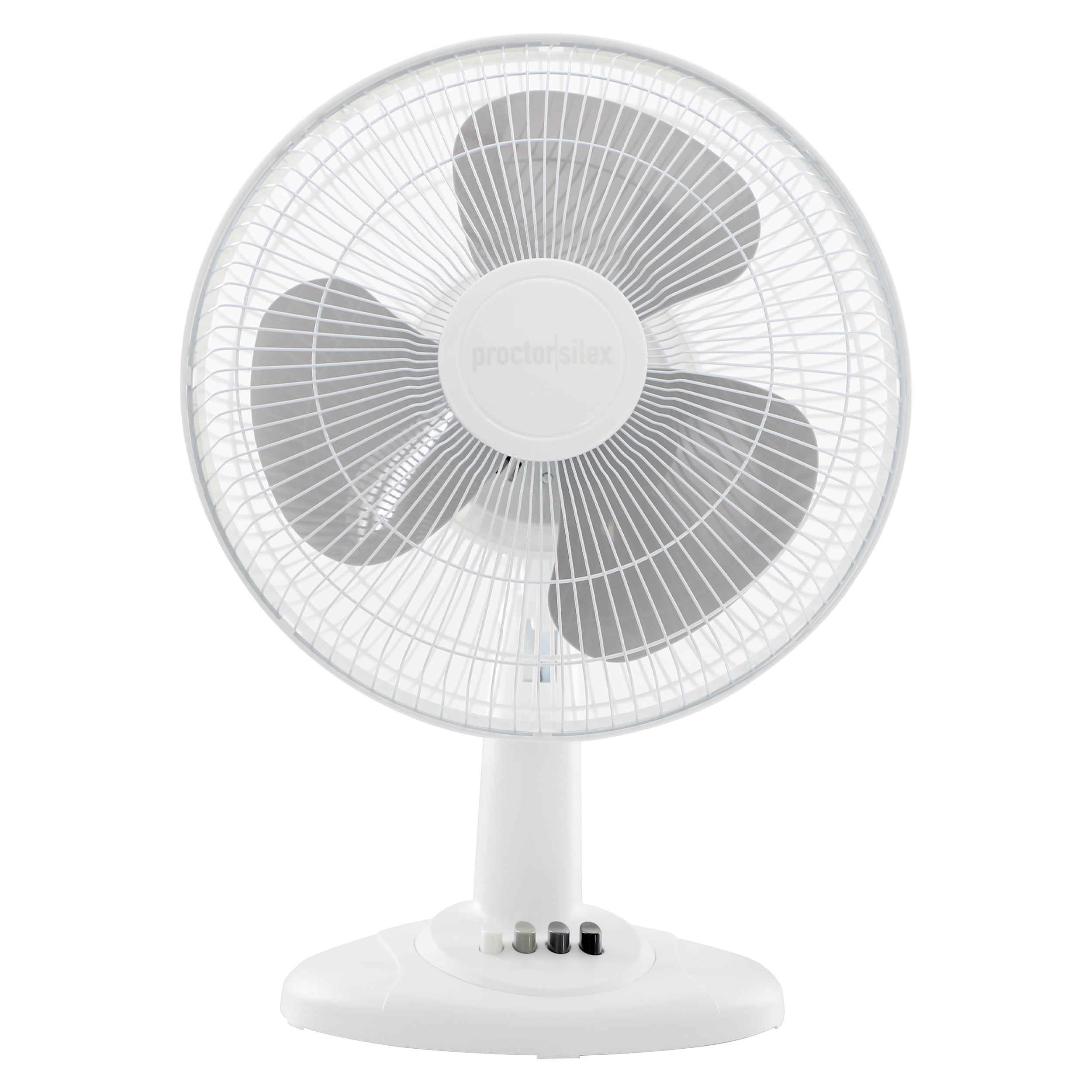 Nortex Table Fan Proctor Silex 12 Inch 40w Oscillating Table Fan in White - Walmart.com