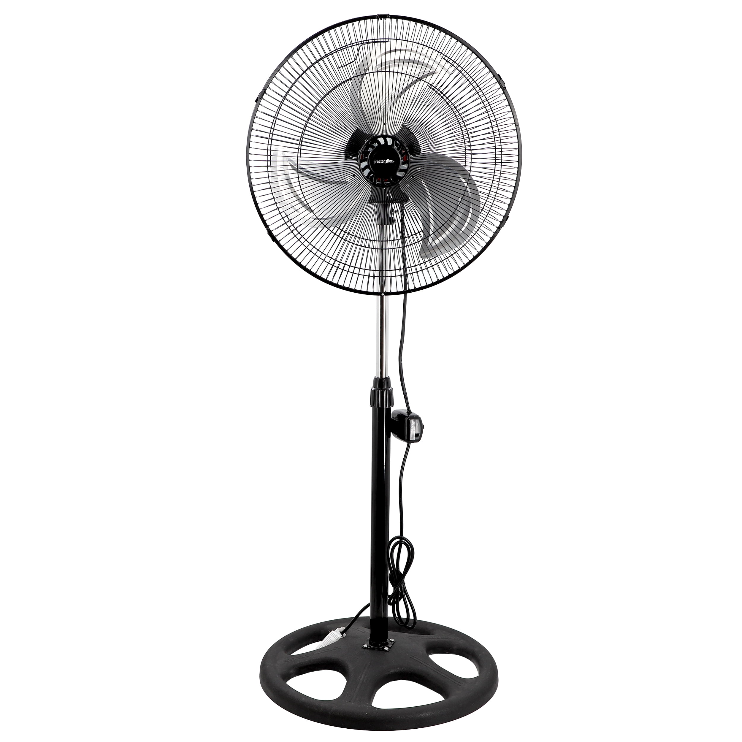 Proctor Silex 18 Inch 100w 3 in 1 Ocillating Industrial Fan in Black