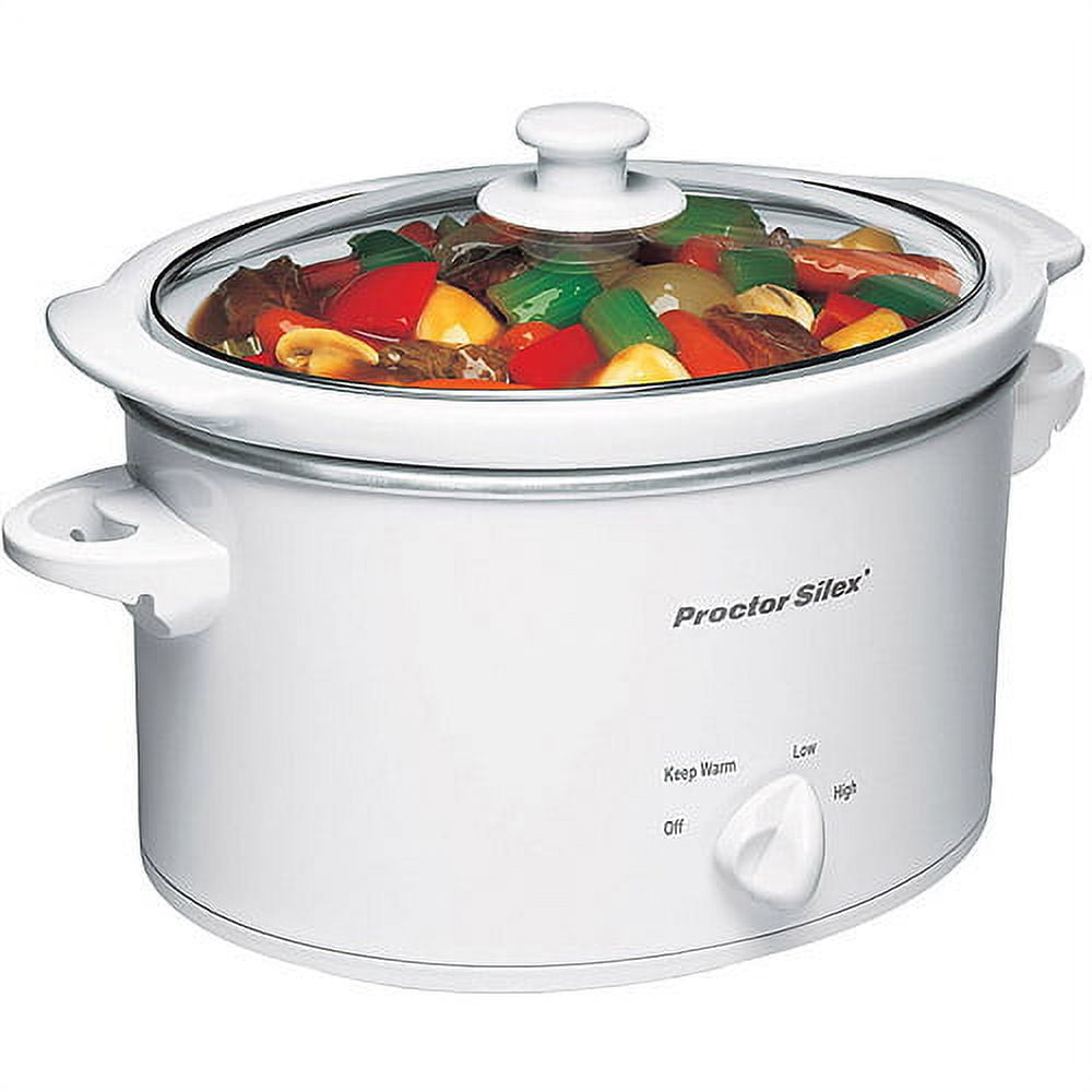  Proctor-Silex Simplicity 4-in-1 Electric Pressure Cooker, 3  Quart Multi-Function With Slow Cook, Steam, Sauté, Rice, Stainless Steel  (34503): Home & Kitchen