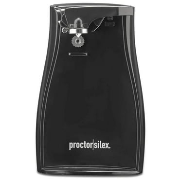 Proctor Silex Power Opener Black Electric Can Opener