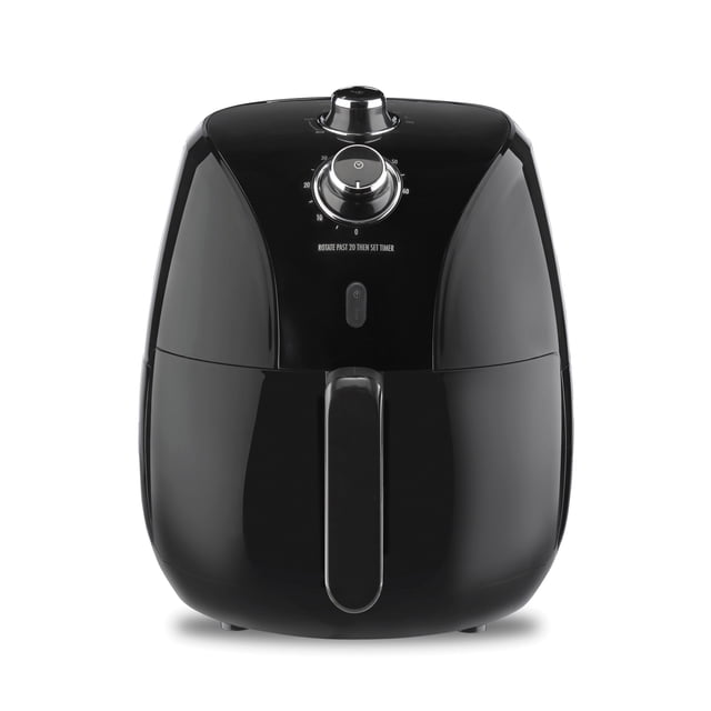 Proctor Silex 5.8 Quart Air Fryer with Timer and Nonstick Basket, Black
