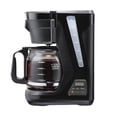 thumbnail interactive-video image 1 of Proctor Silex Front Fill 12-Cup Programmable Drip Coffee Maker Machine with Glass Coffee Pot, Cafetera, Black, 1 of 9