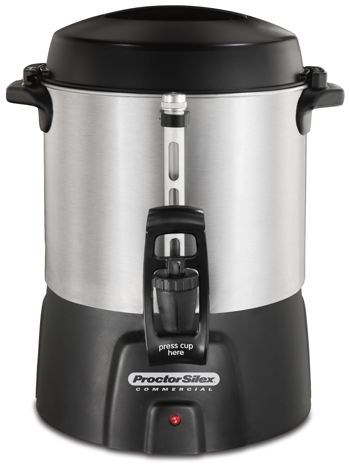 Proctor Silex Commercial 40 Cup Coffee Urn, 120V, Aluminum, 45040R